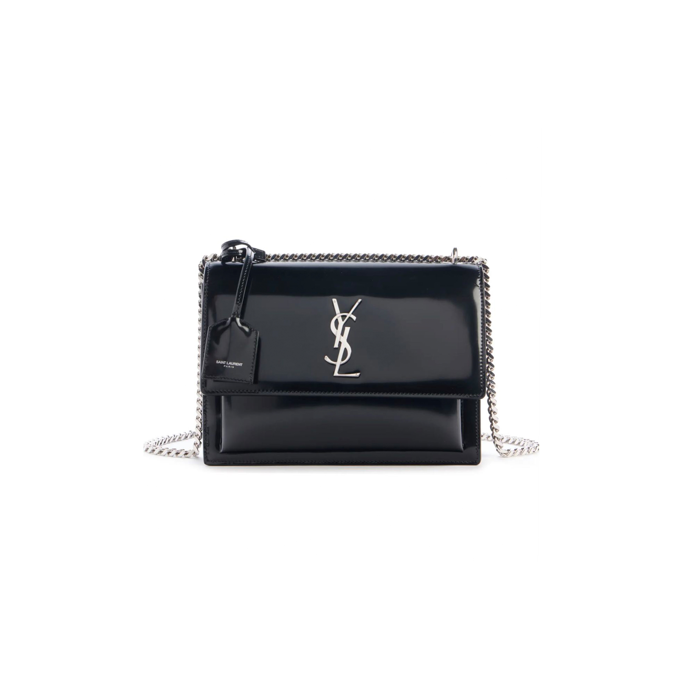 Y*L sunset medium in pearlescent leather 422906 (22*16*8cm)